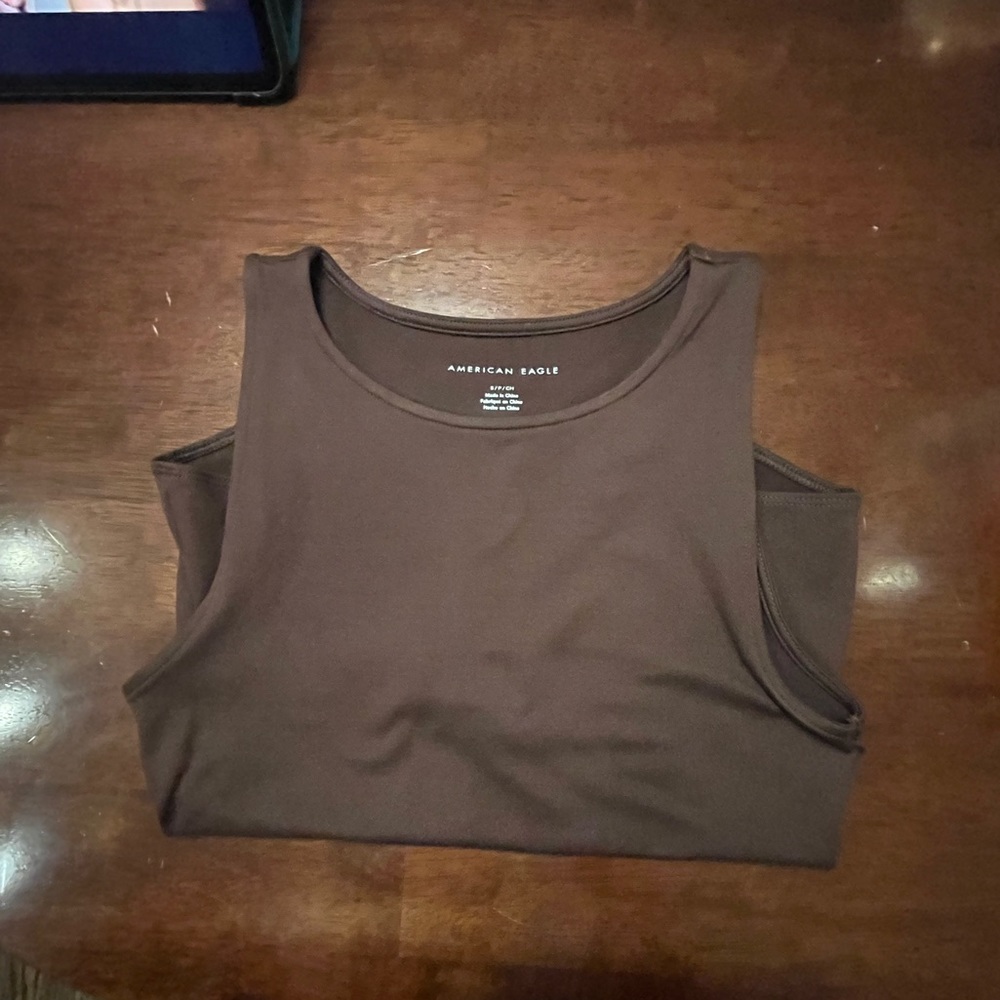 AE brown bodysuit